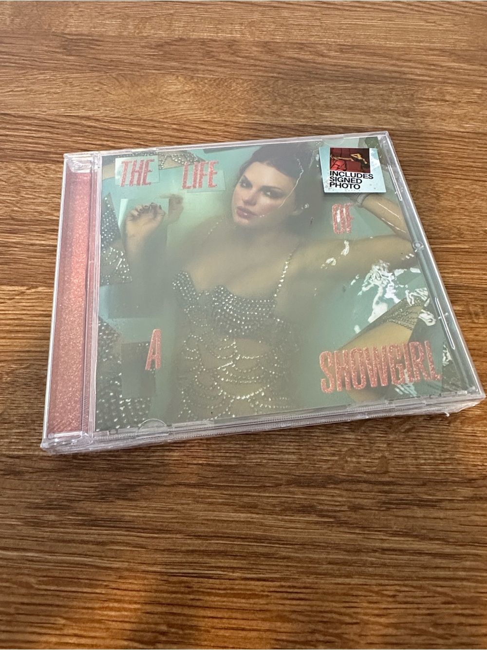 Sealed Taylor Swift Life of a Showgirl Special Edition CD w/ HandSigned Photo #4